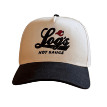 Load image into Gallery viewer, Log&#39;s Hot Sauce A-Frame Snapback Cap
